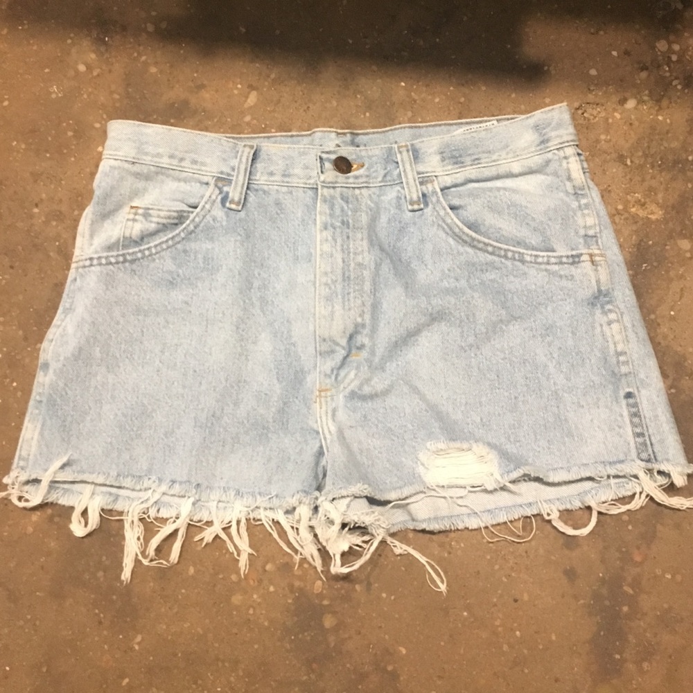 Vintage denim shorts